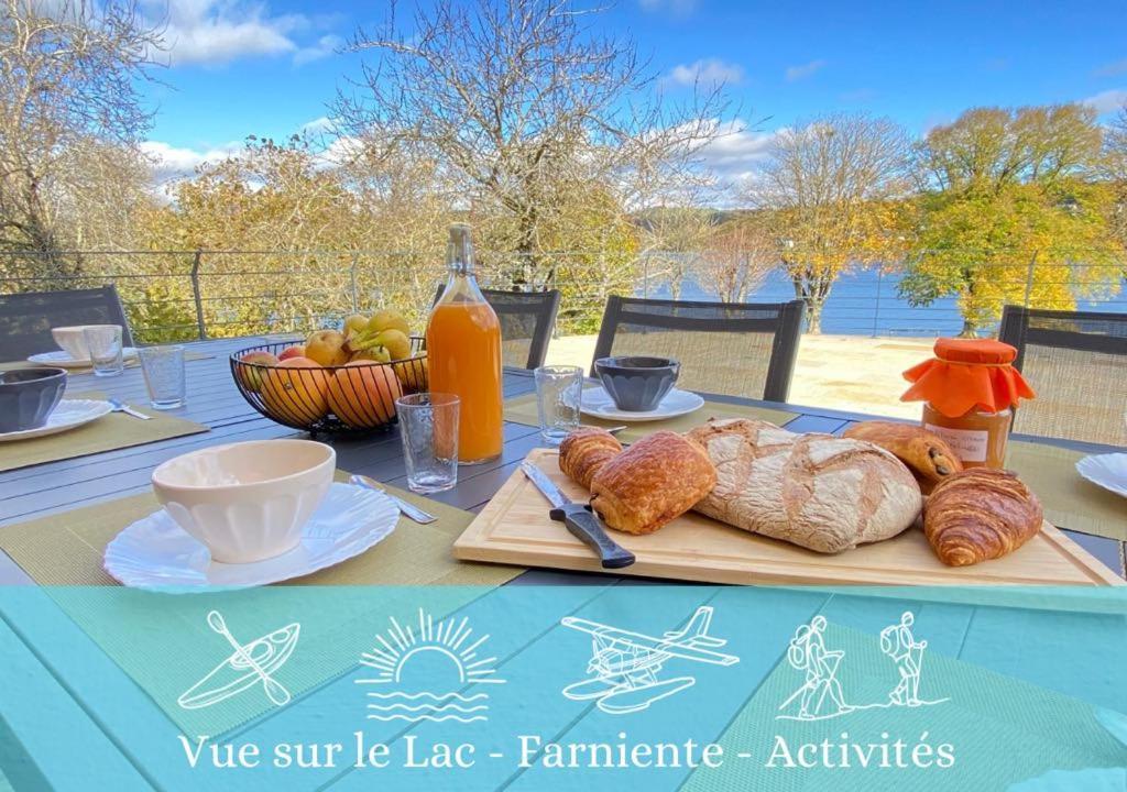 Villa Le Menhir 4 Ch Au Bord Du Lac Et Terrasse Villefranche-de-Panat Екстер'єр фото